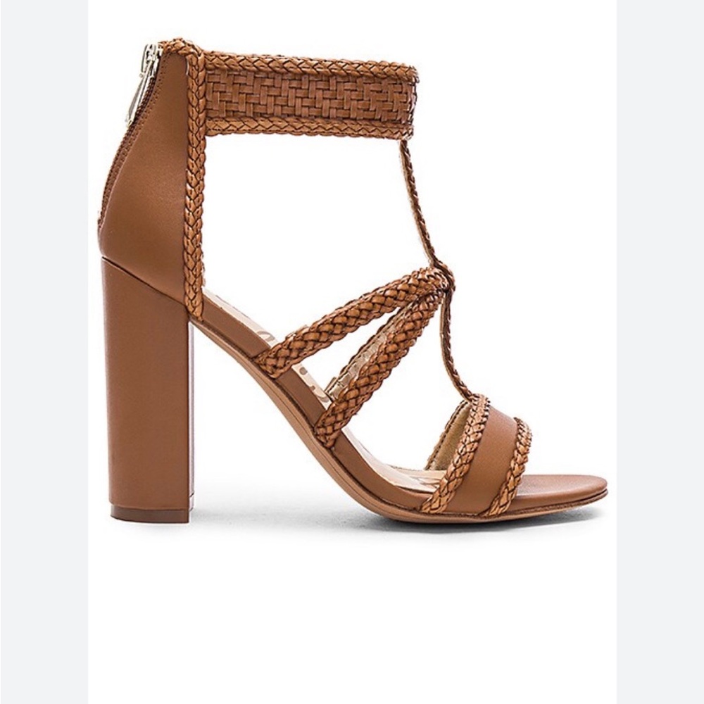 Sam Edelman Braided Strappy Sandal Heel